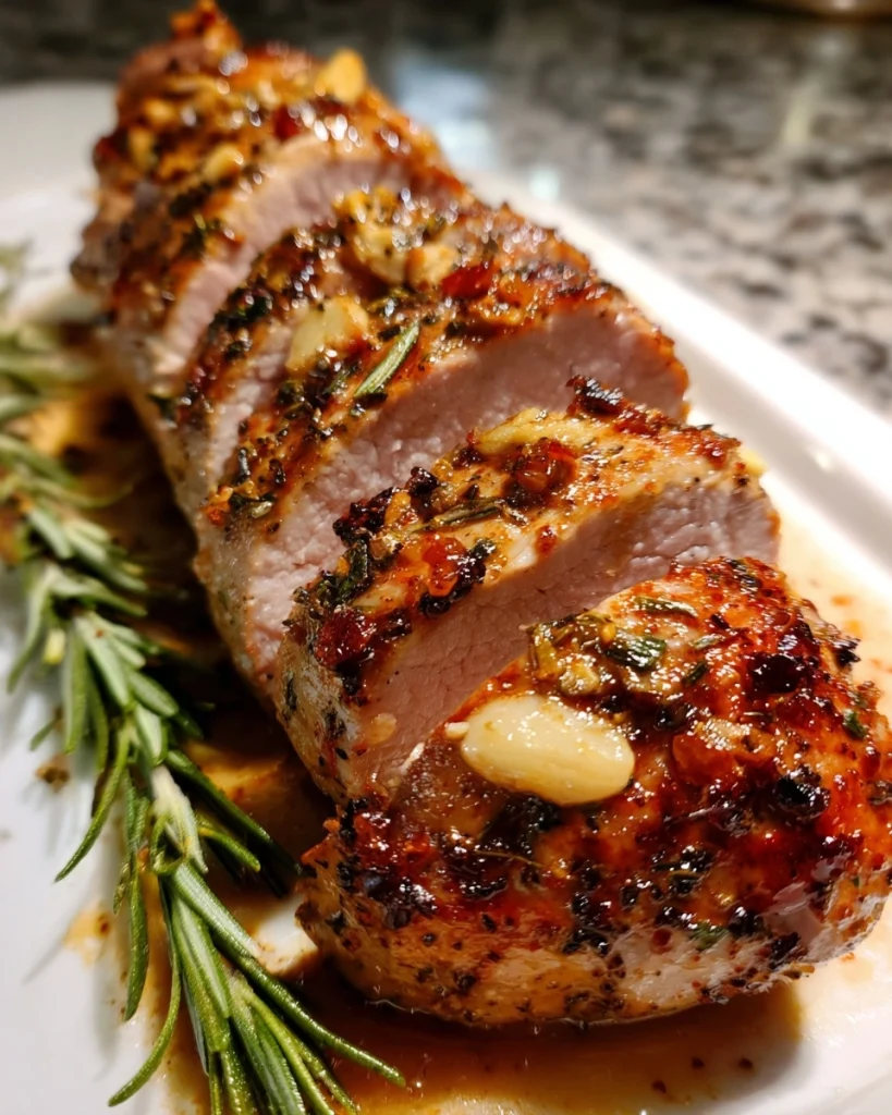 sous-vide pork tenderloin rosemary garlic