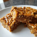 tahini sesame cookie butter bars