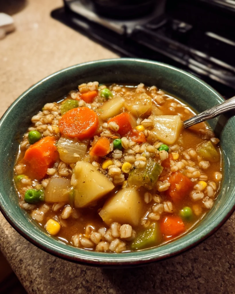 vegetable barley soup