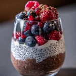 weight-loss cacao chia parfait