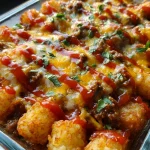 Big Mac Tater Tot Casserole