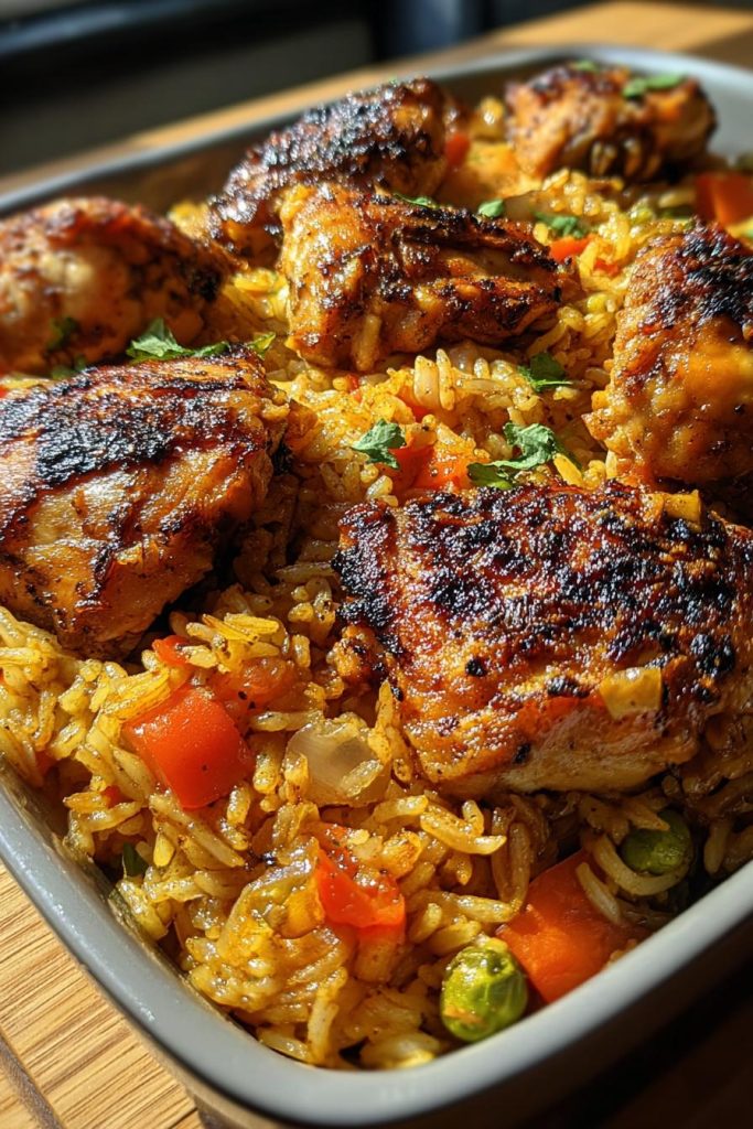 Caribbean Chicken and Rice