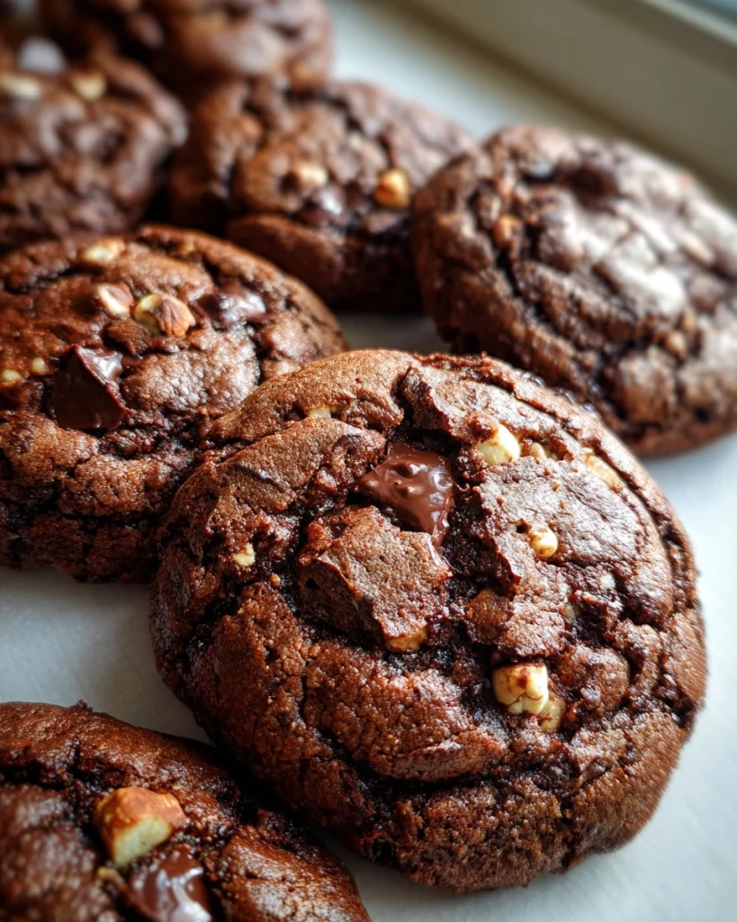 Chocolate Hazelnut Cookies