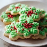 Christmas Wreath Cookies