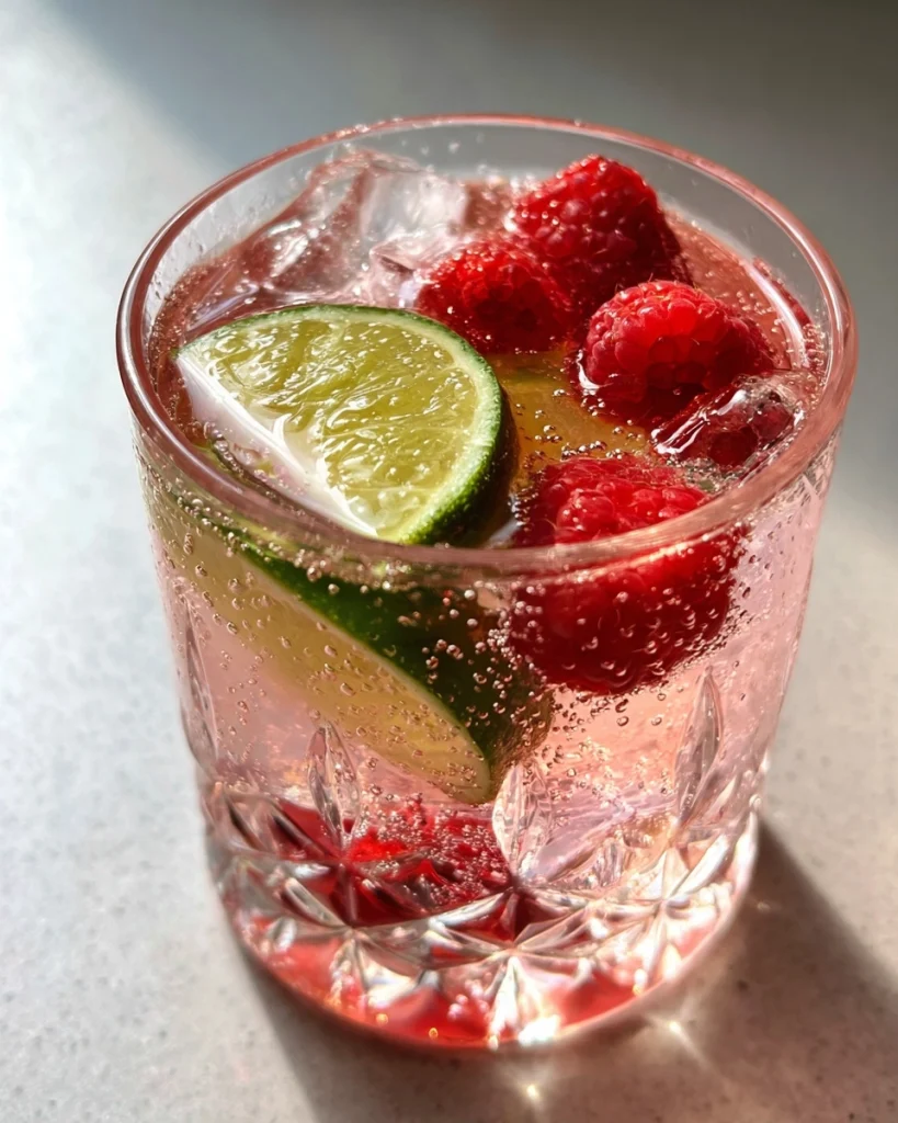 Festive Pink Gin Spritz