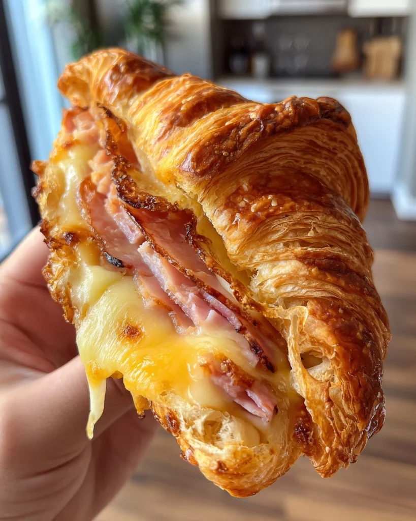 Ham and Cheese Croissant