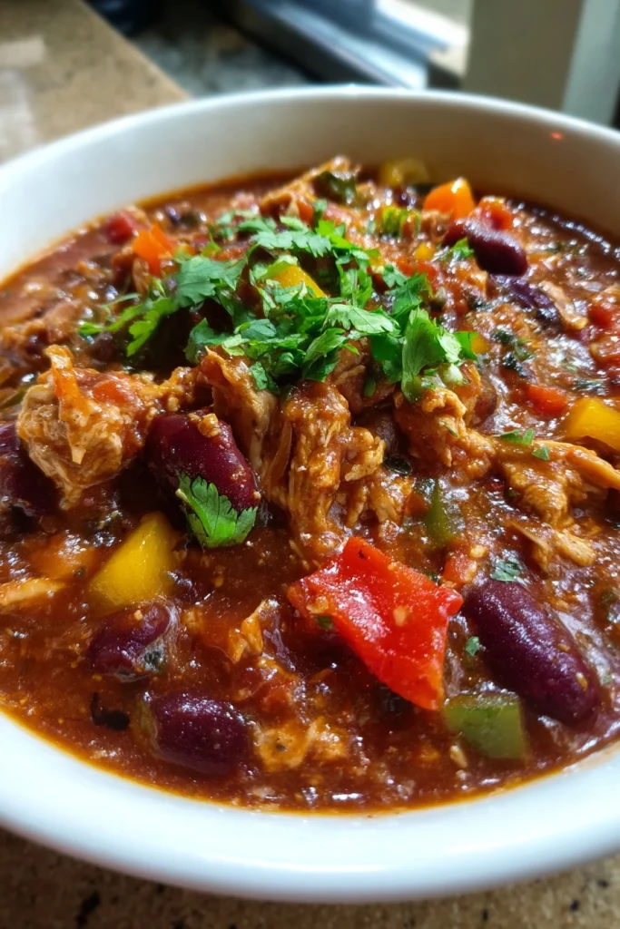 Healthy Turkey Chili Dinner