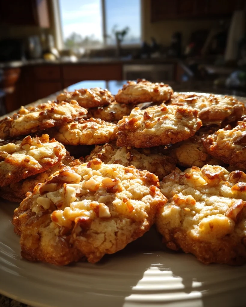 Honey Walnut Cookies