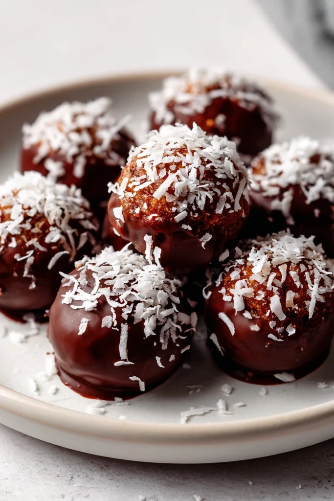 Keto Chocolate Coconut Bites