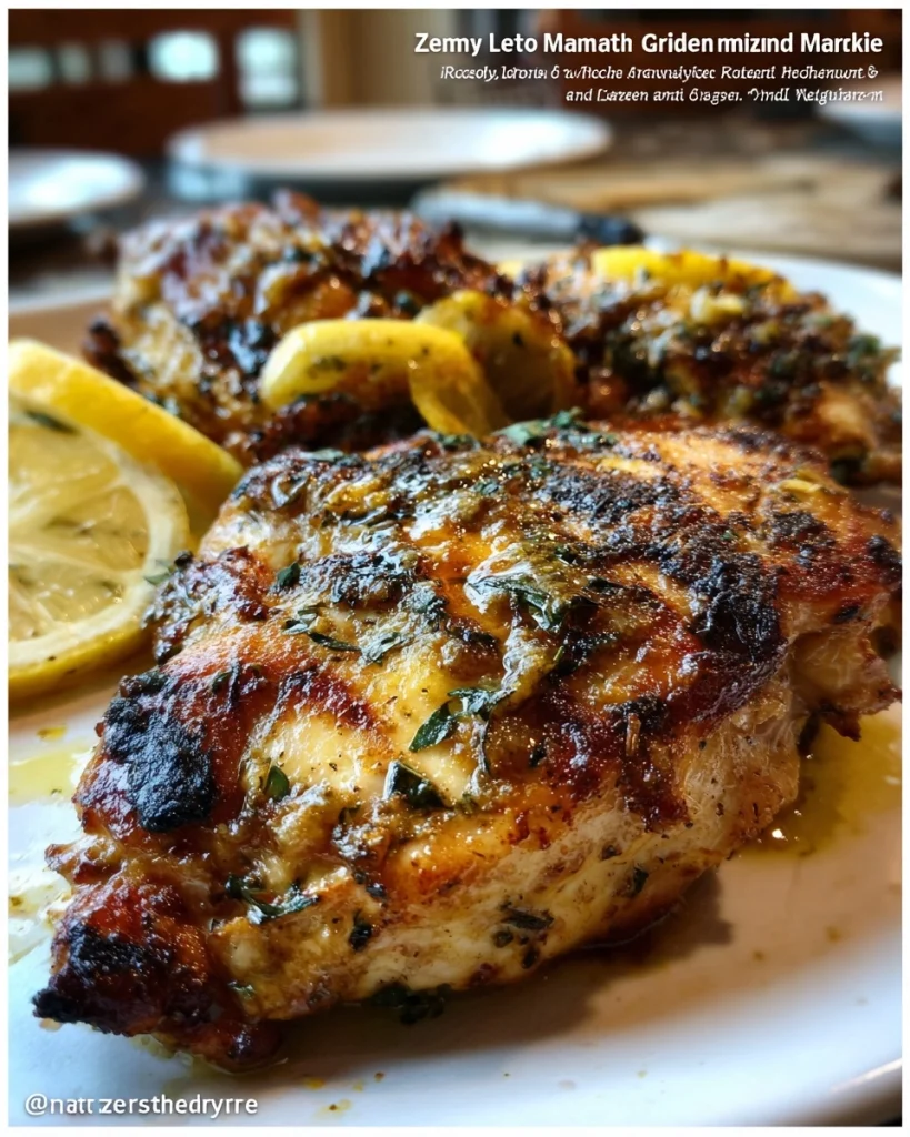 Lemon Chicken Marinade Recipe