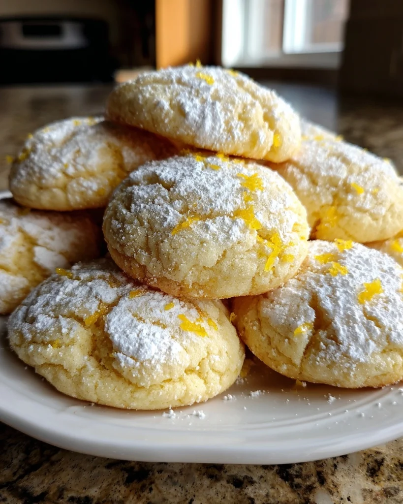 Lemon Sugar Cookies
