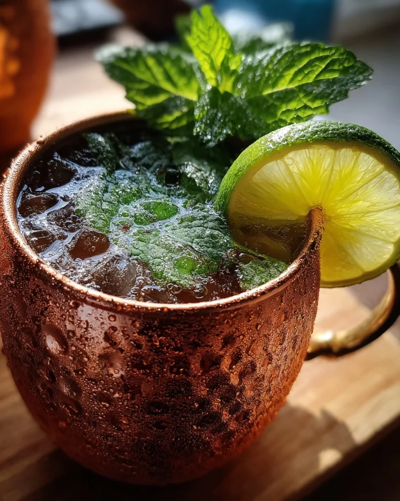 Peppermint Moscow Mule