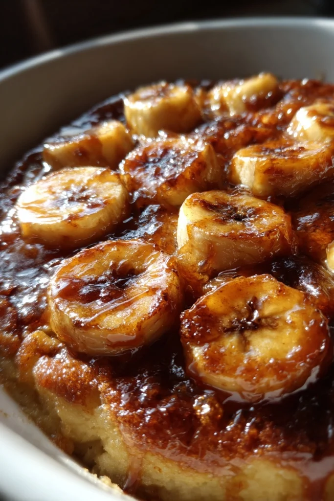 Bananas Foster Cobbler