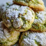 Pistachio Wedding Cookies