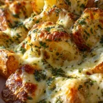 cheesy garlic potatoes