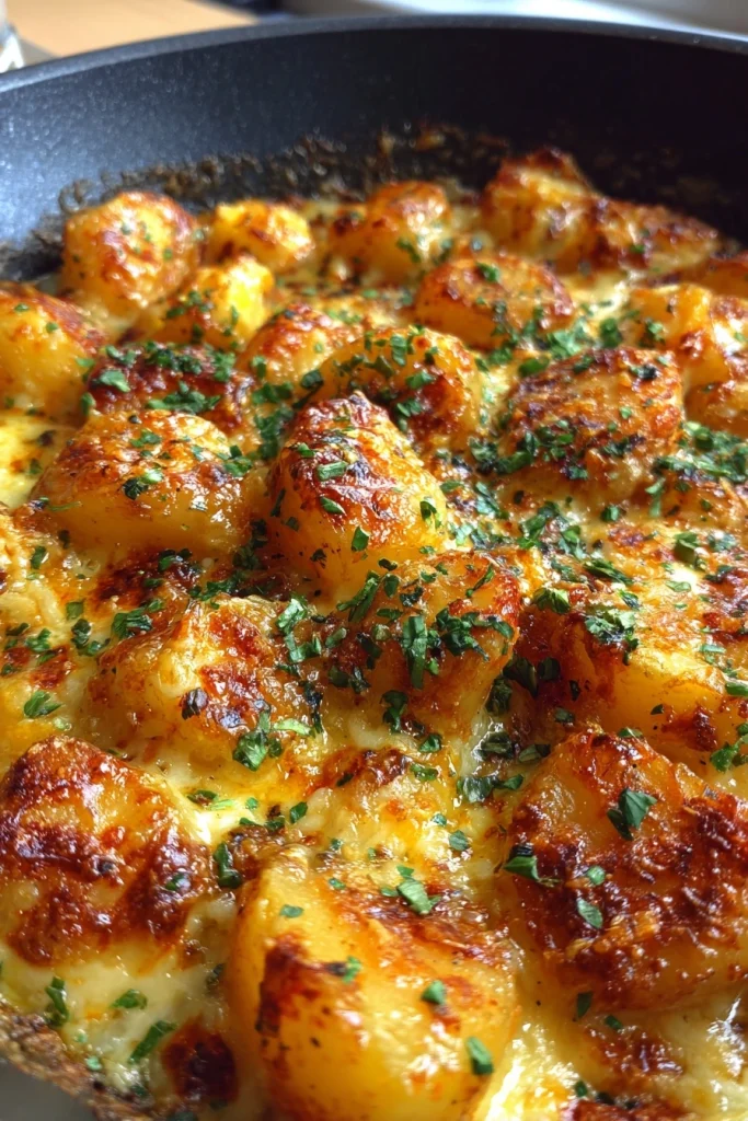 cheesy potato skillet