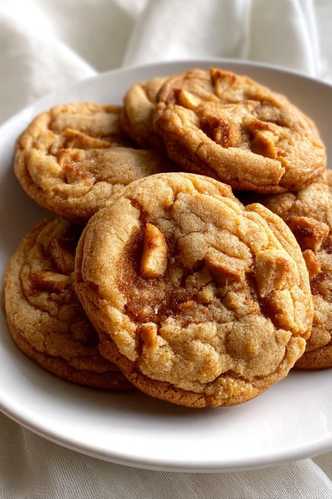gluten free apple pie cookies