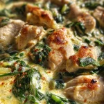 gluten free chicken spinach casserole