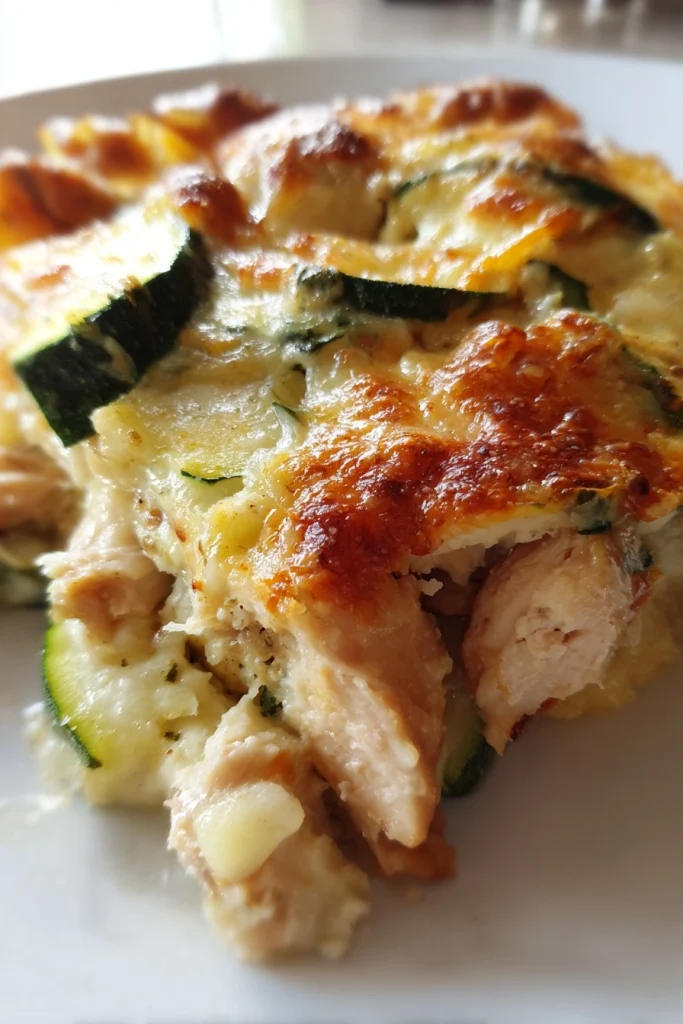 gluten free chicken zucchini casserole