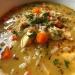 gluten free creamy chicken and rice soup