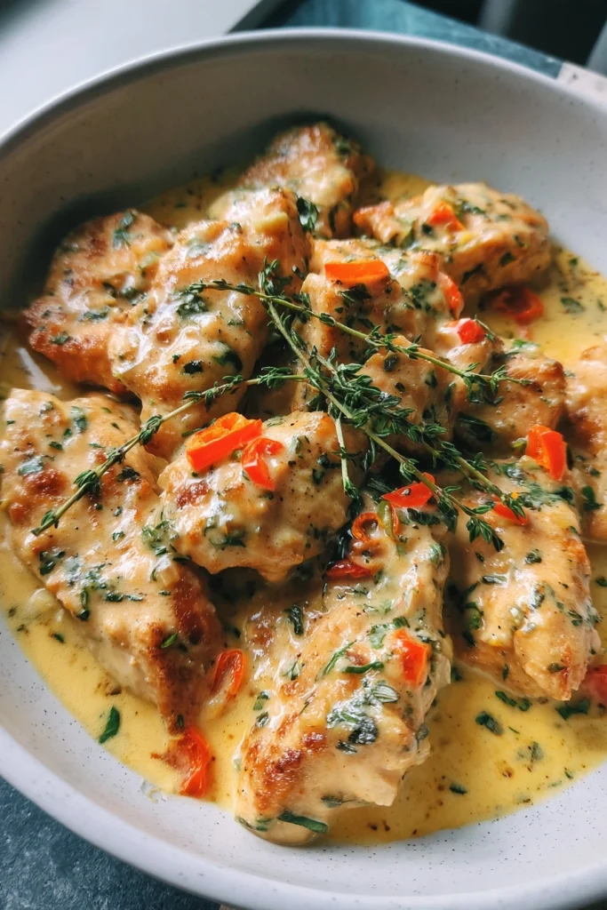 gluten free creamy parmesan chicken