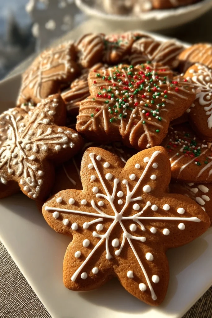 gluten free gingerbread cookies