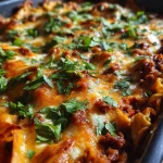 gluten free ground beef enchilada casserole