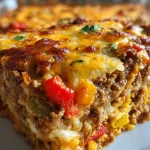 gluten free ground beef taco casserole