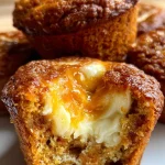 gluten free pumpkin cream cheese muffins