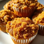gluten free pumpkin streusel muffins