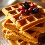 gluten free pumpkin waffles