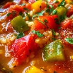 gluten free stuffed pepper soup
