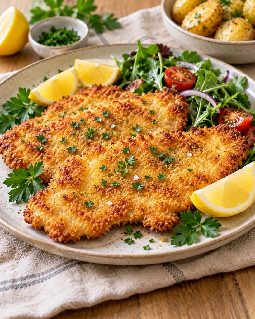 Gluten Free Chicken Schnitzel