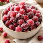 Gluten Free Sugared Cranberries
