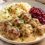 Gluten Free Swedish Meatballs