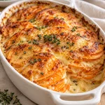Gluten Free Sweet Potato Gratin